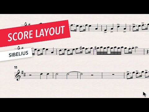 How to Manually Adjust the Layout of a Score in Sibelius | Music Notation Software | Berklee Online