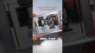 The Admiral Panini Impeccable Patch Auto