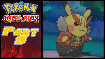 Pokemon Omega Ruby & Alpha Sapphire Playthrough Part 8 - Pokemon Contest and Meteor Mash Pikachu!