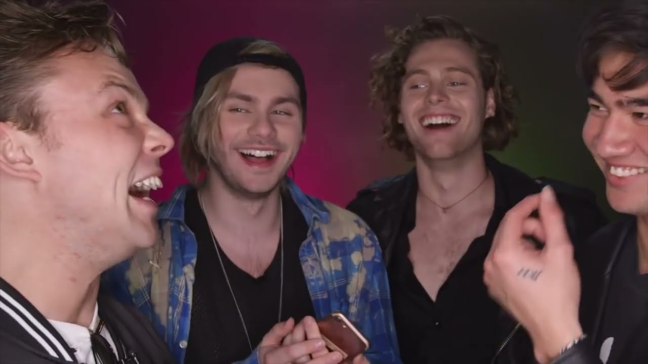 ashton irwin making 5sos laugh for six more minutes