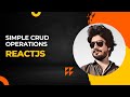 Crud Operations React TypeSscript #typescript #react #javascript #programming