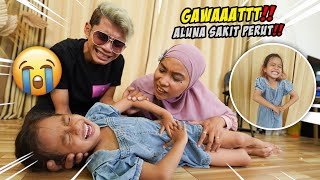 GAWAT‼️ SEHARIAN MAKAN MAKANAN MENTAH‼️ ALUNA LANGSUNG SAKIT PERUT‼️😱