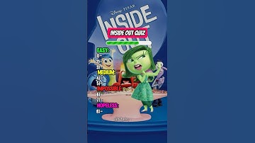 Only a True fan of Inside Out can Ace this Quiz!!🤯 #shorts #quiz #trivia
