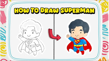How to Draw Superman – Step-by-Step DC Superhero Drawing Tutorial