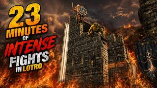 INTENSE outnumbered fights in LOTRO while you eat