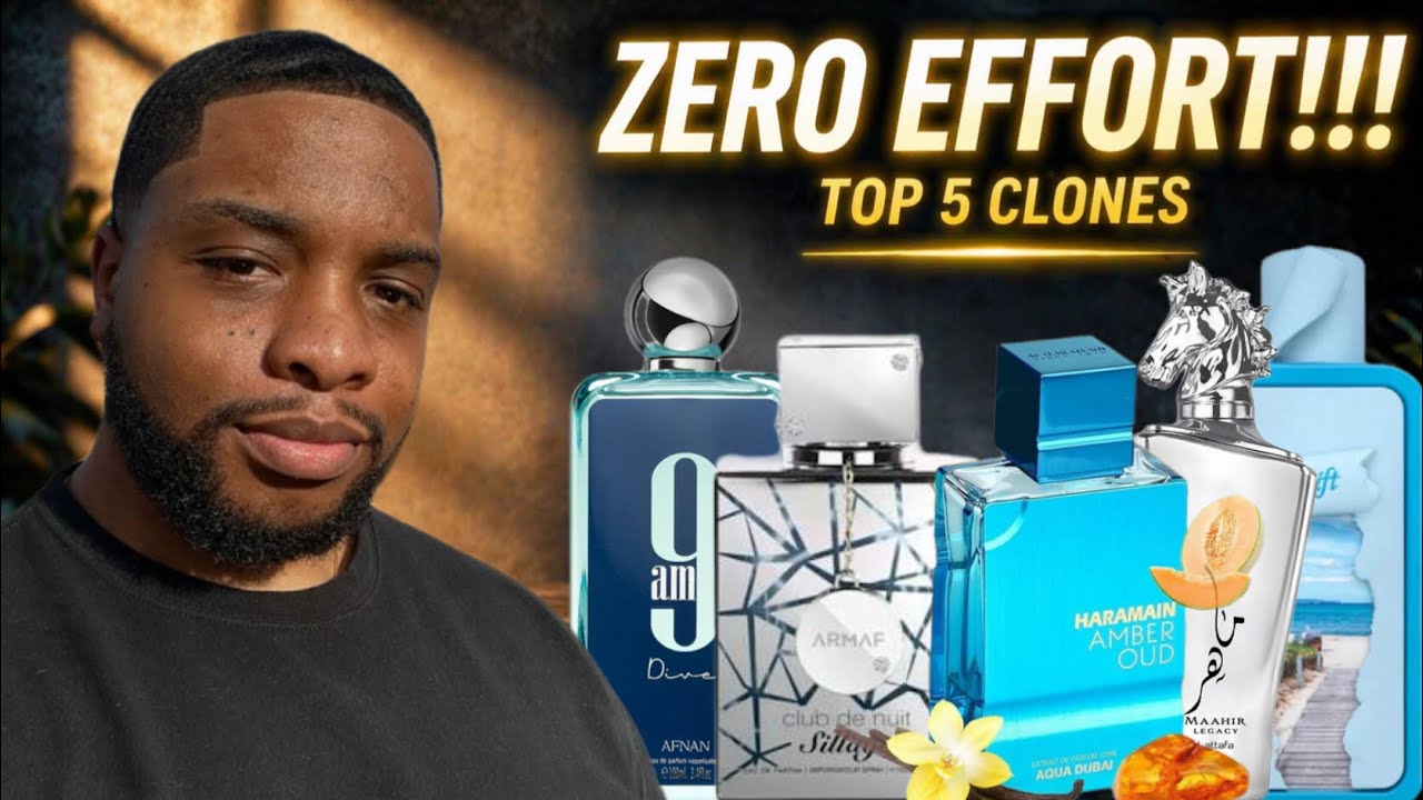 Top 5 Clone Fragrances That Require ZERO EFFORT - YouTube