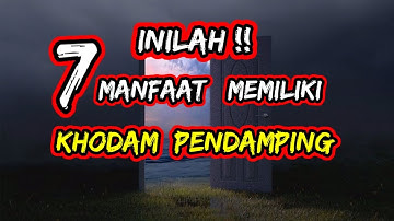 Inilah!! 7 Manfaat memiliki khodam pendamping