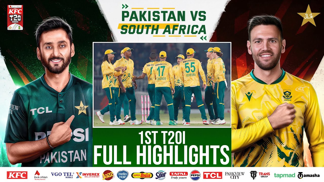 Full Highlights | Pakistan vs South Africa T20I Series | 1st T20I | PCB | M2R1U