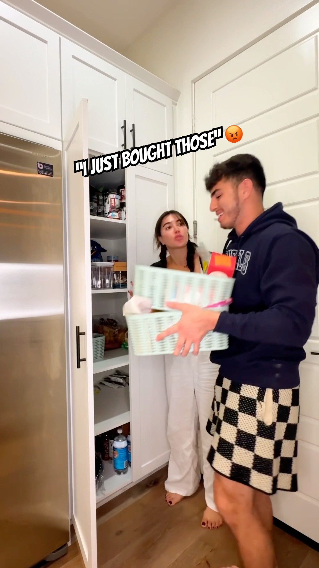 I stole all her groceries ?