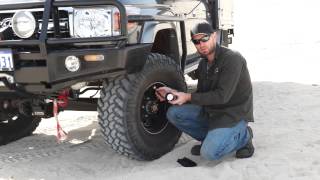 How to use a Tyre Deflator, 4x4 Off Road Rapid Tire Deflator