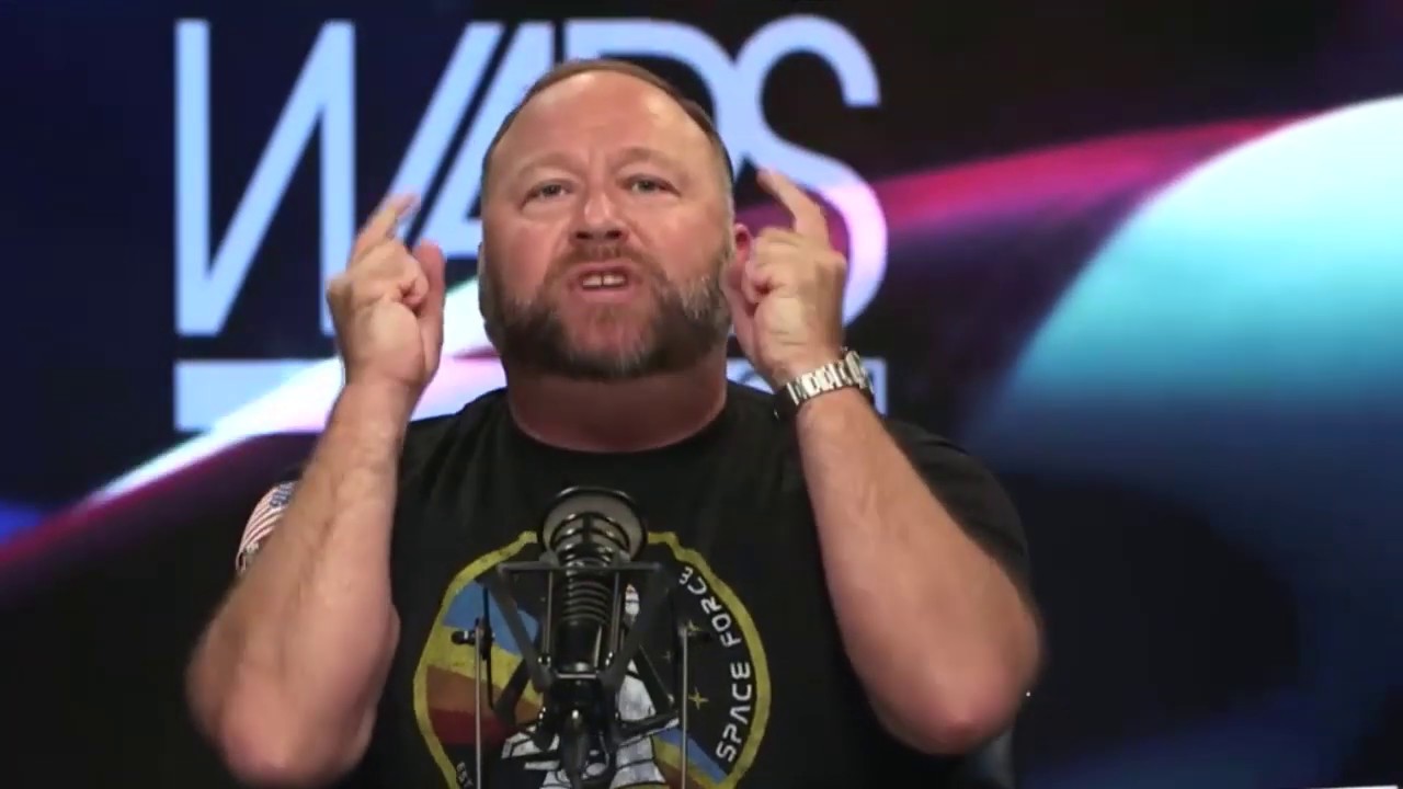 Alex Jones Going Crazy Super Cut Reaction To Being Setup With Child