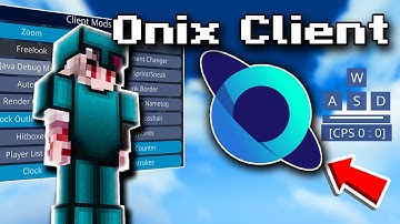 Why Onix Client 1.17 is the Best Minecraft Bedrock Client (Keystrokes, CPS Counter)