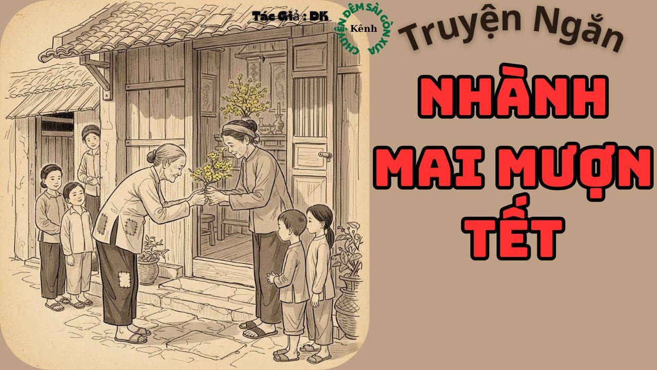Nhành Mai Mượn Tết - Mượn Mai Ăn Tết, Trả Mai Nhận Cái Tình | Chuyện Đêm Sài Gòn Xưa