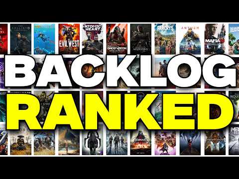 I Spent 2 Years Clearing My Backlog and Ranked Each Game