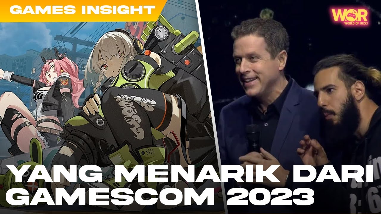 GAMESCOM 2023 Dibajak. Game Indie Bersinar. GAMES INSIGHT - YouTube