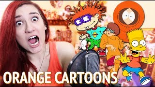 26 CARTOON IMPRESSIONS (ORANGE!)