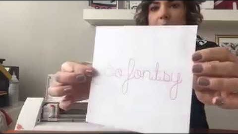 How To Use Single Line Sketch Fonts with Silhouette CAMEO