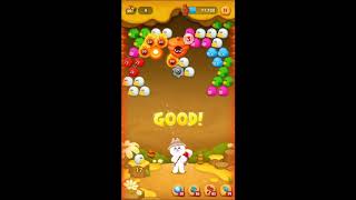 LINE バブル2 STAGE 1669 銀コニー アイテムあり ×1.5 Silver Cony LINE BUBBLE 2