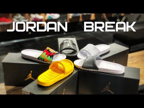 Обзор тапочек JORDAN BREAK SLIDE