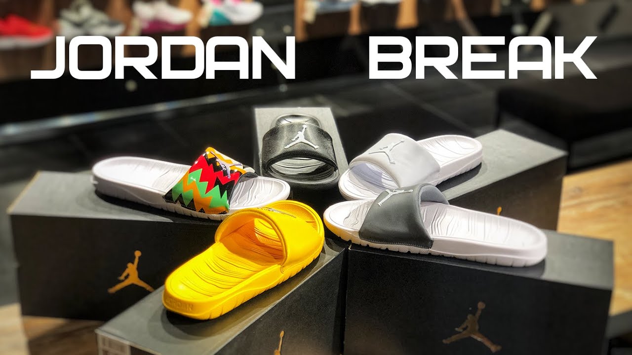 Обзор тапочек JORDAN BREAK SLIDE