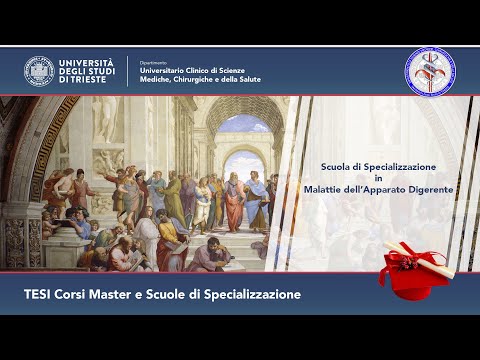 Sessione di Tesi di Scuola di Specializzazione in Malattie dell&rsquo;Apparato Digerente 13/01/2022