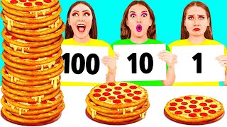 100 Capas de Alimentos Desafío Momentos divertidos por TeenTeam Challenge