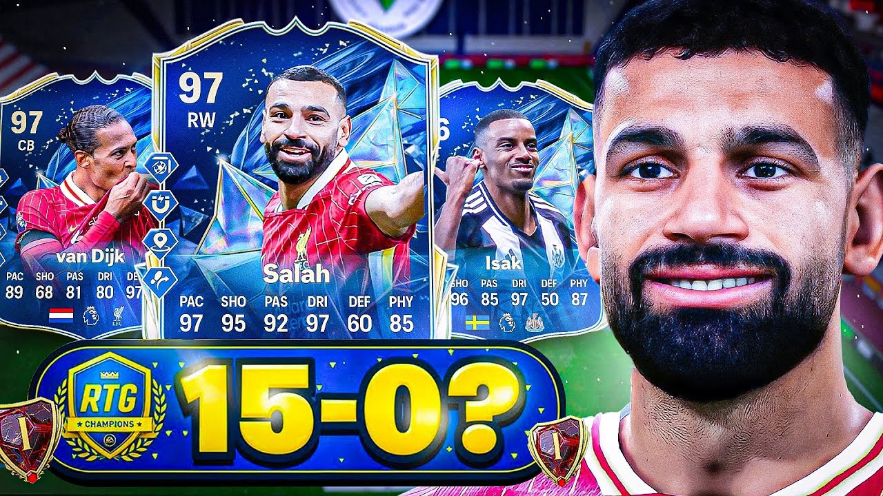 RANK 1 in PREMIER LEAGUE TOTS FUT CHAMPS! INSANE Rewards + Highlights!
