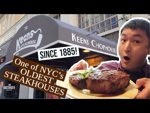 The MASSIVE MUTTON CHOP At NYC S Keens Steakhouse 
