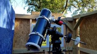 Observatory first moon test