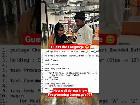 Guess the Language#tech