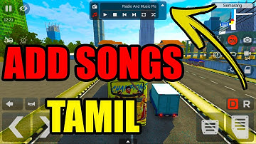 How to add music in bus simulator Indonesia in Tamil | Songs in Bus simulator Indonesia in Tamil