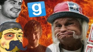 Crazy 'Muricans w/ MustDash, Dwarfsky, Tr1pw1re, and RentAHero | GMOD (Trouble in Terrorist Town)