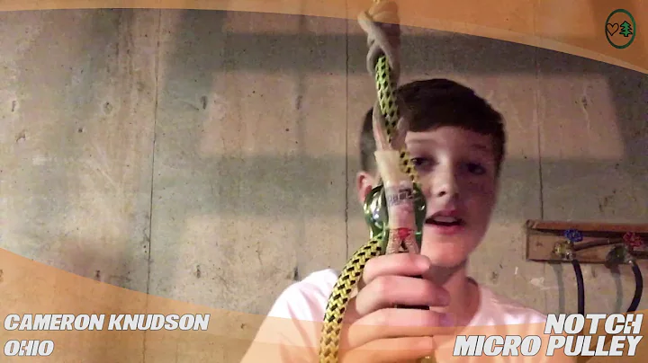 Notch Micro Pulley  - TreeStuff.com Customer Cameron Knudson's Review In The Field