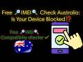 Is Your Phone Blacklisted📵 ❓How to Check IMEI Status in Australia🔍