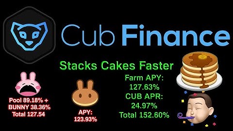 Cub Finance Updates and They Grow Cake The Fastest