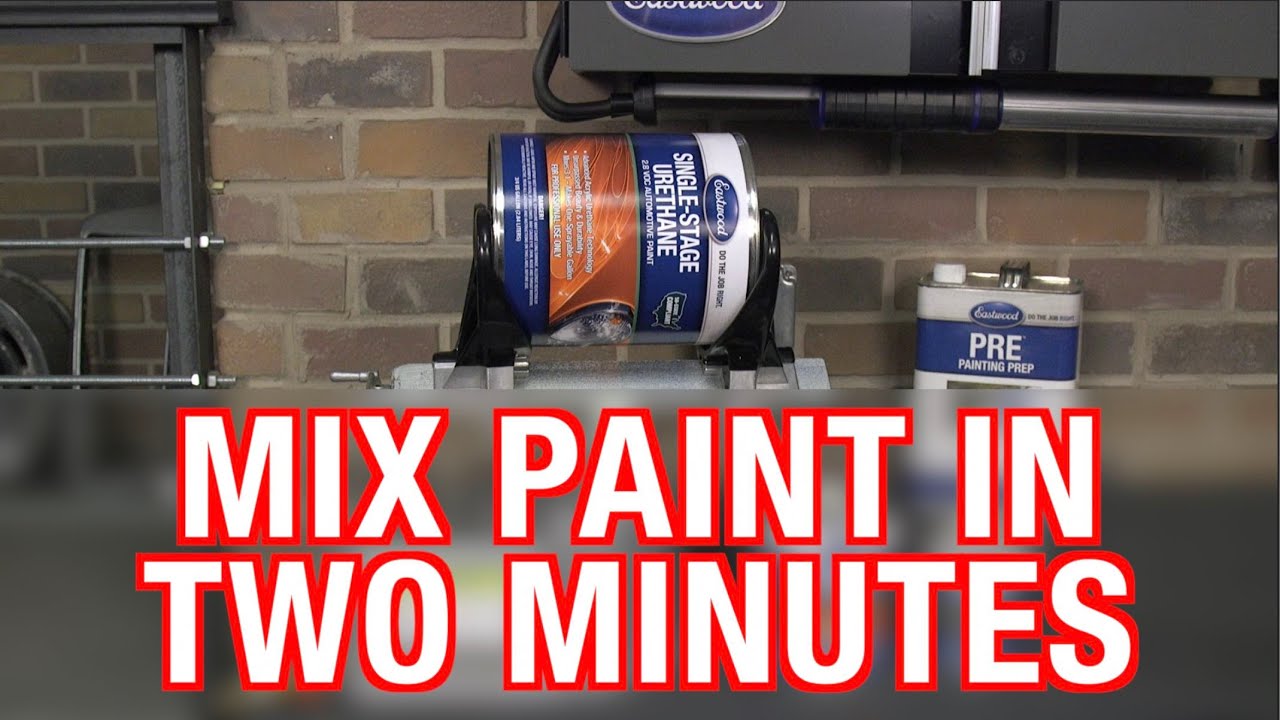 Rockwood Pneumatic Paint Shaker Mix Paint Perfectly in Minutes Eastwood YouTube