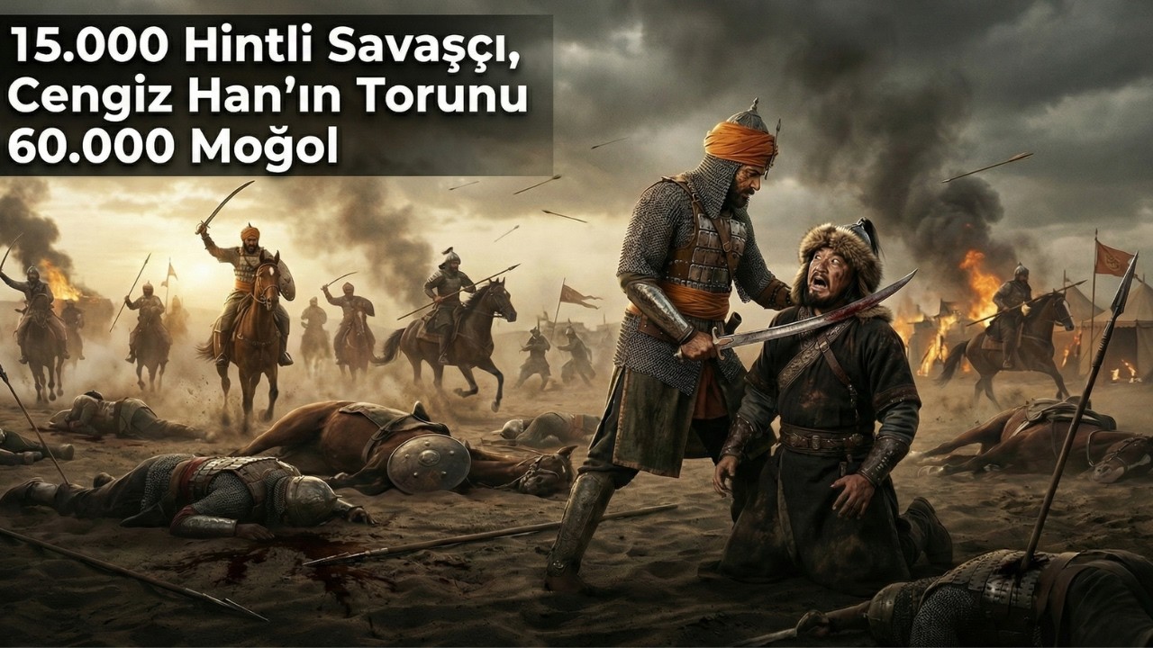 15.000 Hintli Savaşçı, Cengiz Han’ın Torununun 60.000 Moğolunu Nasıl Yok Etti | Racastan Direnişi