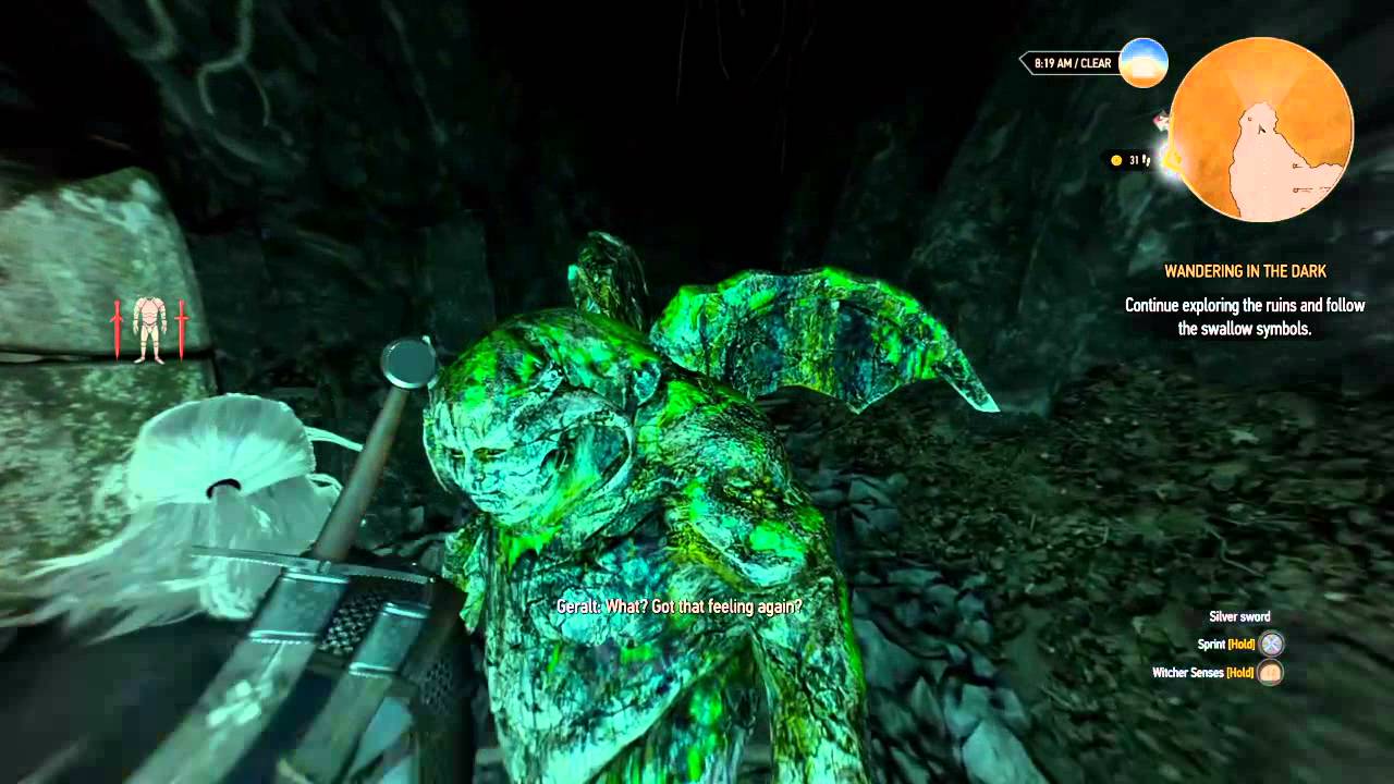 The Witcher 3 Gargoyle Battle YouTube the-witcher-3-gargoyle-battle-youtube