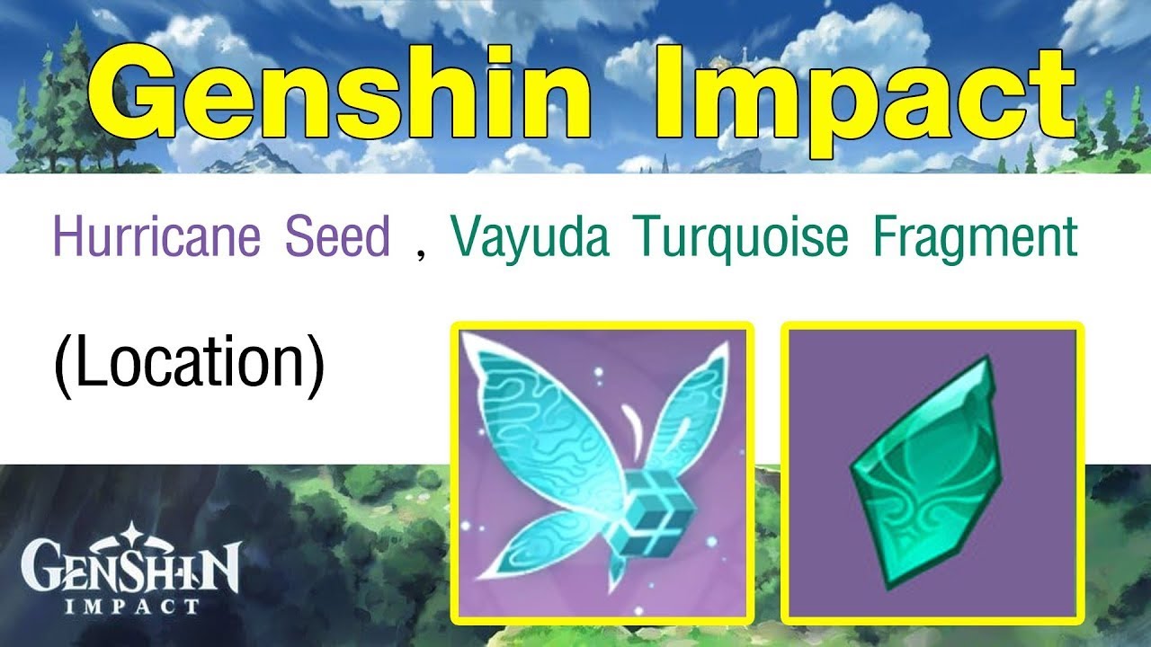 Where to find Vayuda Turquoise Fragment | PERFECT CLEAR - Genshin