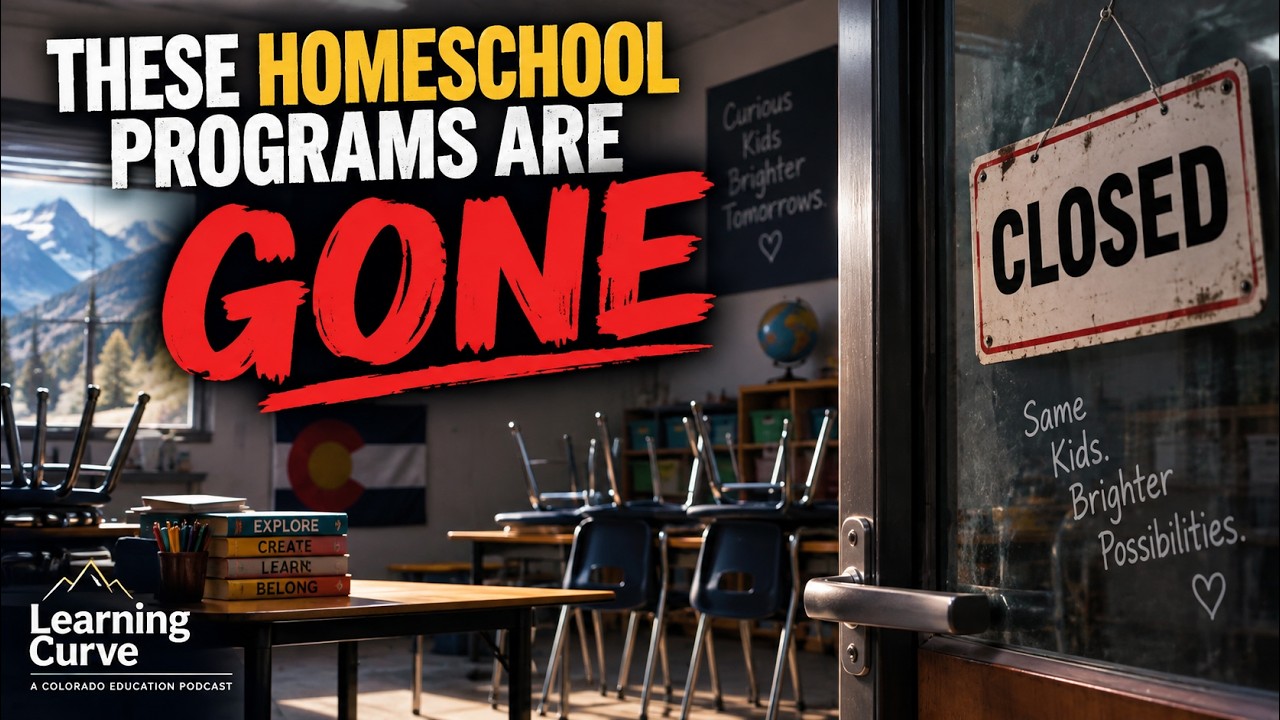 Ep 28.Colorado’s homeschool enrichment landscape is changing fast.

Since our last update, a number of homeschool enrichment programs have shut down, leaving families scrambling for alternatives. Now, the Colorado State Board of Education is considering new rules that could dramatically reshape how these programs operate in the future.

Erin Brantley and Ross Izard break down the two options currently under consideration, including a proposal that could require school districts and other local education providers to directly operate enrichment programs rather than contracting with outside organizations.

They also examine a major question at the center of the debate: What should actually count as homeschool “enrichment”? And how can Colorado provide appropriate oversight without eliminating the innovative programs families value?

Plus, with the rulemaking process underway, Erin and Ross explain how parents can make their voices heard before the rules are finalized.

Subscribe to Learning Curve for more conversations about education policy, school choice, and the issues affecting Colorado families.