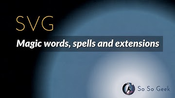 SVG ep06 Code optimization in SVGO to SVG Gobbler