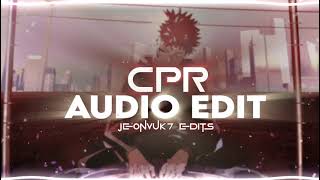 '' CPR '' By Cupcakke ll EDIT Audio