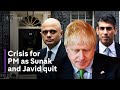 Meltdown for Johnson’s government - will the PM survive resignations?