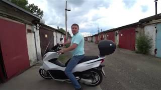 HONDA PCX 150. снятие пластика, перекраска, сборка.