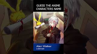 3 sec anime character quizz, part 3