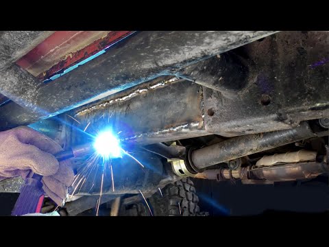 How to Properly Repair Rusty Frame of Toyota Pickup Truck at Home