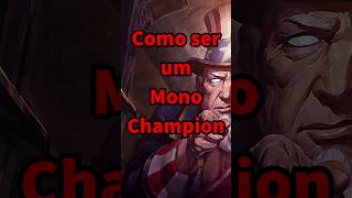 Como ser um mono Champion #leagueoflegends #wildrift #shorts