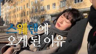 이탈리아에서 스웨덴으로 오게 된 이유