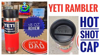 Review YETI Rambler 18 oz Bottle with Hot Shot Cap Bimini Pink