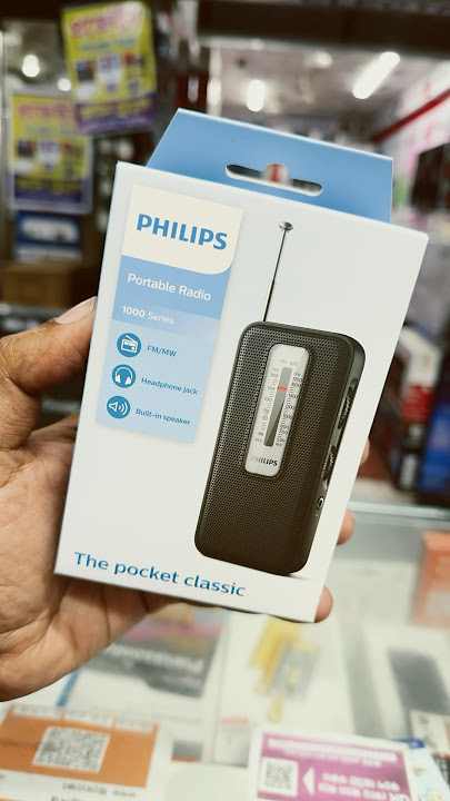 Philips R1506 Portable Radio FM/MW #01924578132 #philipsradio #radio #shorts #panasonicradio